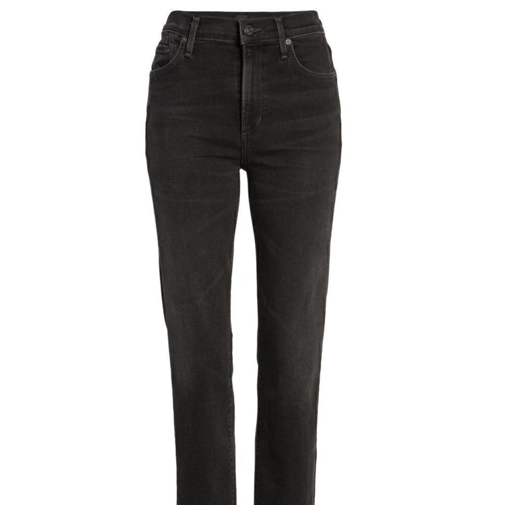 NWT Revolve CAARA High Rise Straight Leg Jeans Sz 27